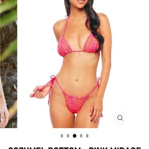 JMP label Cozumel Bikini Pink Mirage Bikini